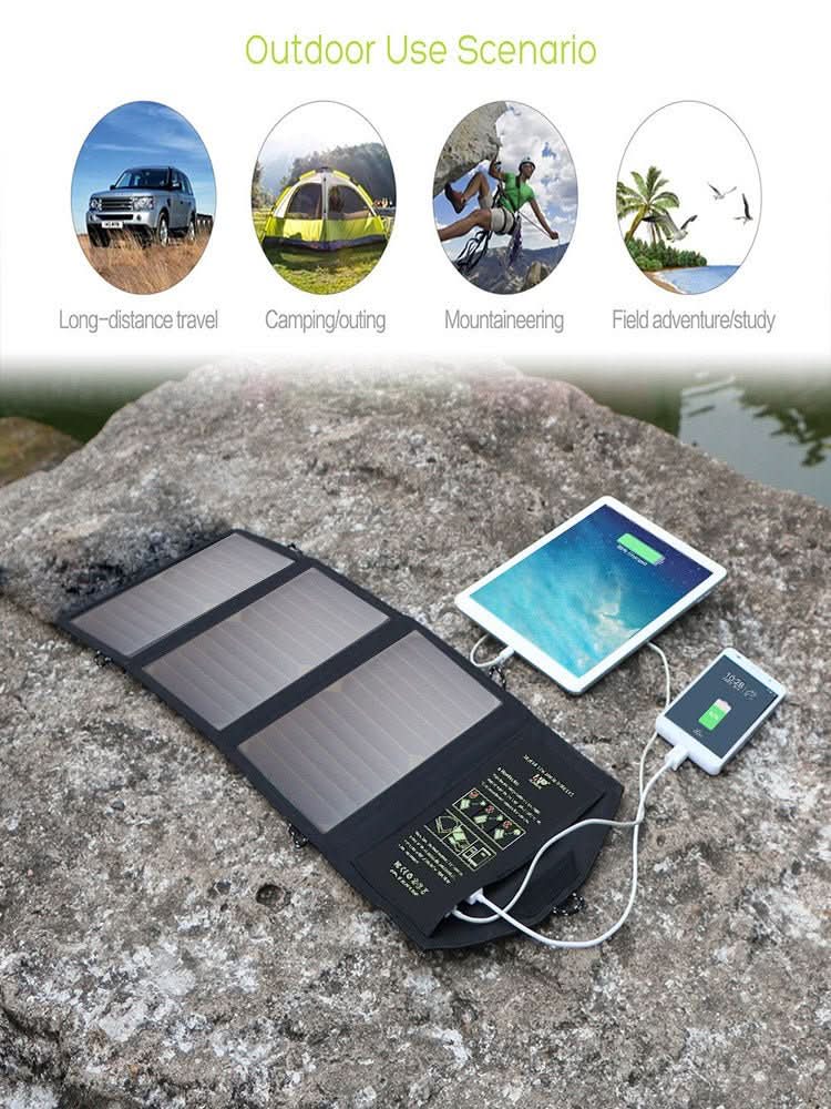 ALLPOWERS 5V 21W Przenośna ładowarka Paneli Słonecznych - ALLPOWERS PLALLPOWERS