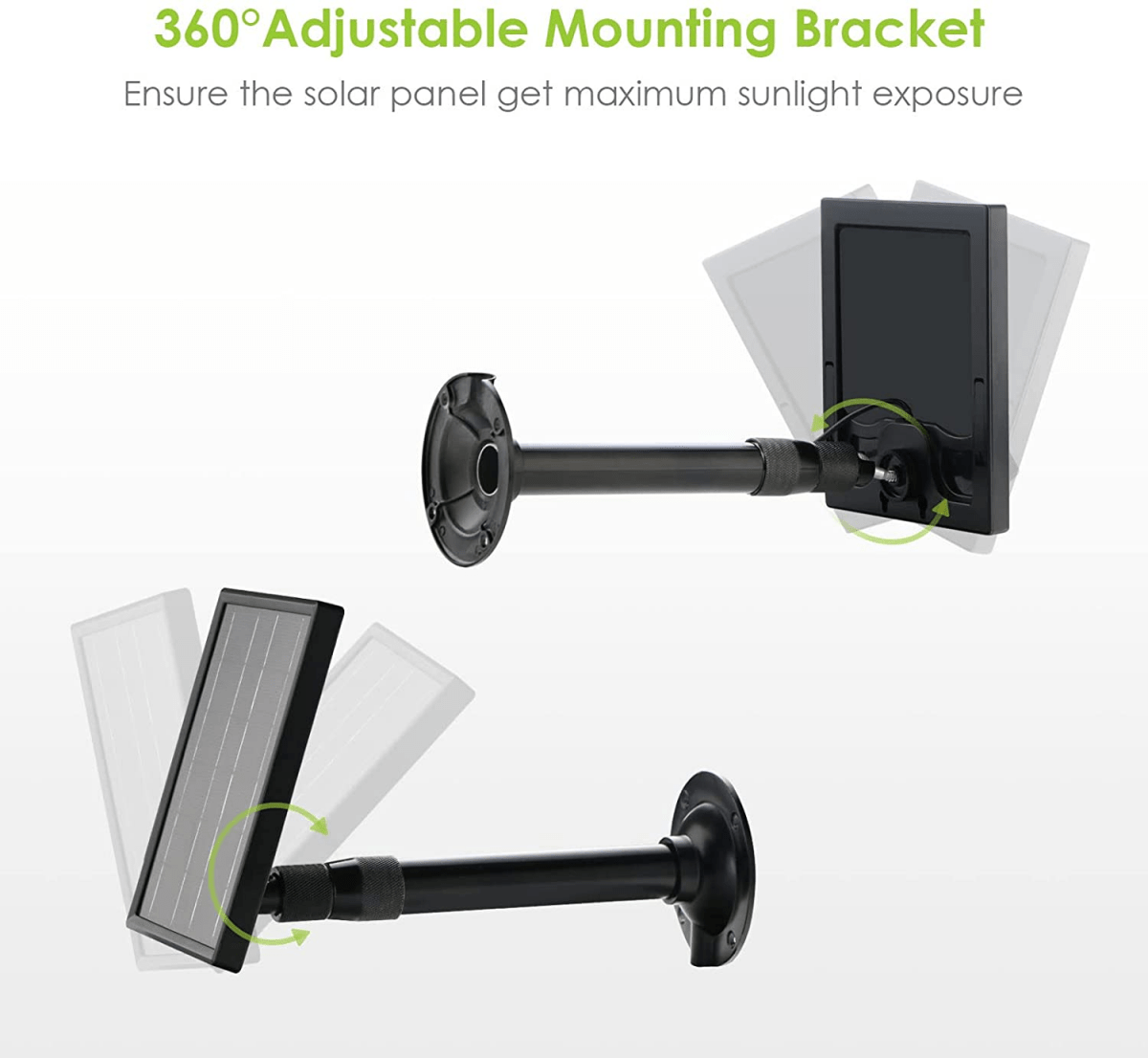 ALLPOWERS 5V 3.5W Zestaw paneli słonecznych do zewnętrznej kamery bezpieczeństwa - ALLPOWERS PLALLPOWERS