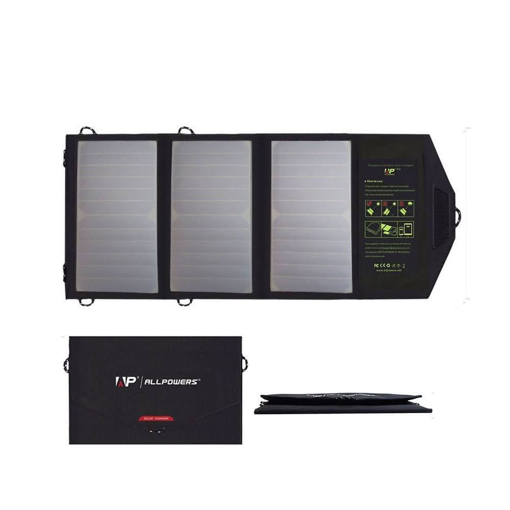 ALLPOWERS 5V 21W Przenośna ładowarka Paneli Słonecznych - ALLPOWERS PLALLPOWERS