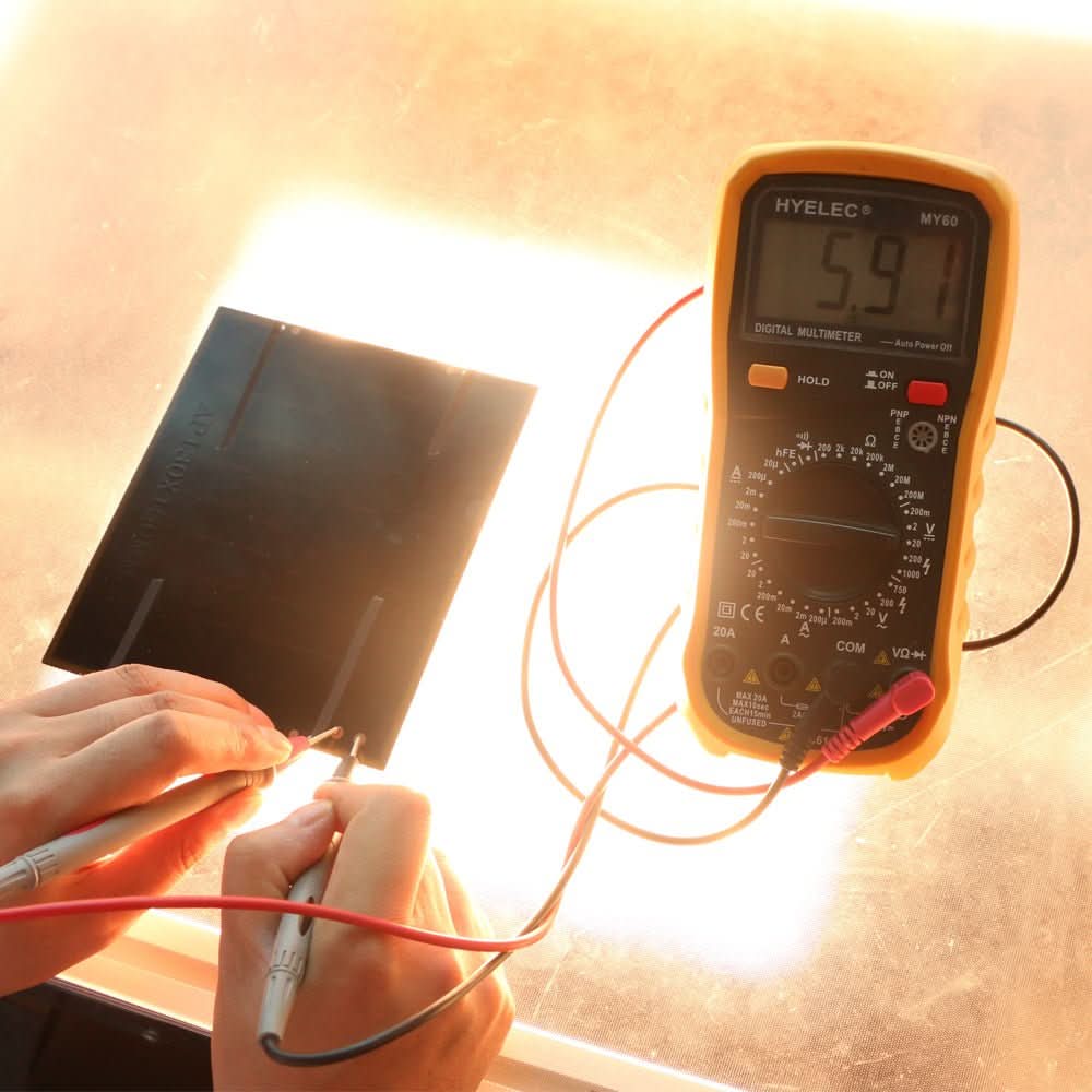 ALLPOWERS 2 szt. 2,5 W 5 V/500 mAh Mini DIY Zestaw Ładowarek Paneli Słonecznych - ALLPOWERS PLALLPOWERS