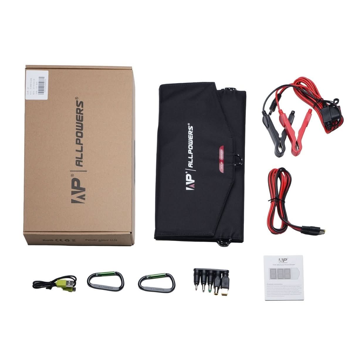 ALLPOWERS 18V 21W Panel Słoneczny - ALLPOWERS PLALLPOWERS