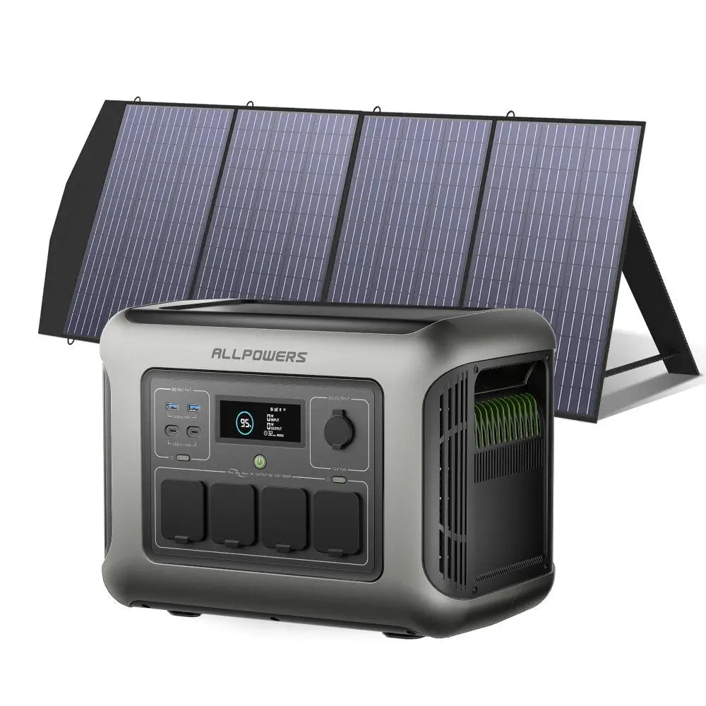 ALLPOWERS R1500 LITE Stacja Zasilania 1600W 1056Wh Akumulator LiFePO4