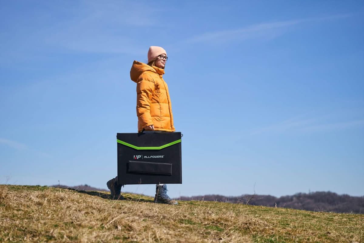 ALLPOWERS Zestaw Generatora Słonecznego 200W (S200+SP027 100W Panel Słoneczny) - ALLPOWERS PLALLPOWERS