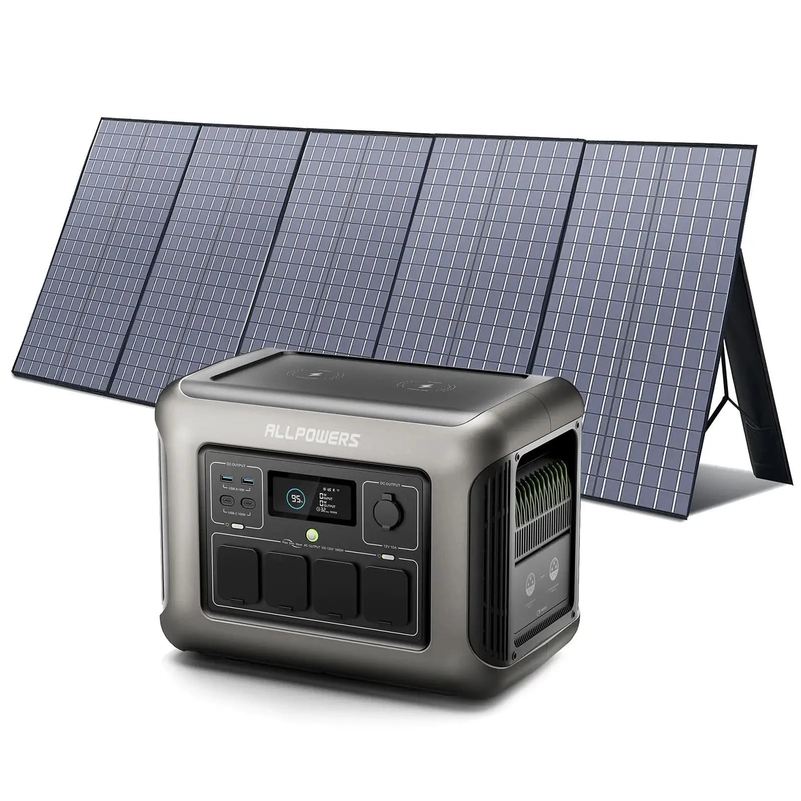 ALLPOWERS Zestaw Generatora Słonecznego 1600W(R1500 +SP037) - ALLPOWERS PLALLPOWERS