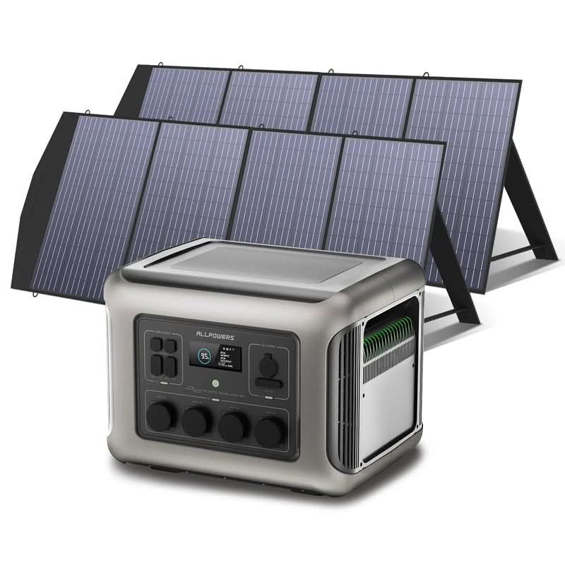 Przenośna Elektrownia 2500W 2016Wh Akumulator LiFeP04 ALLPOWERS R2500 - ALLPOWERS PLALLPOWERS