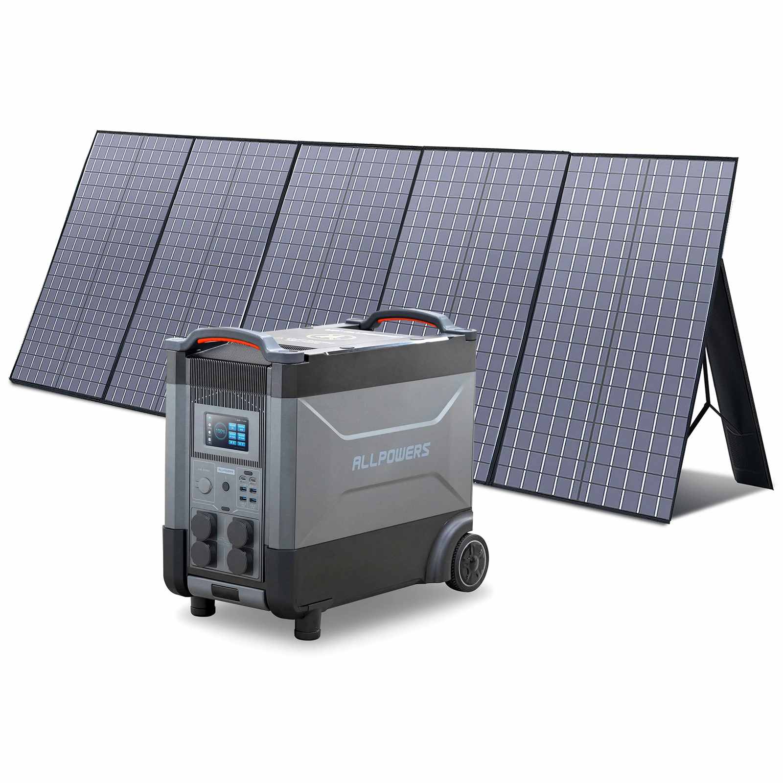 ALLPOWERS Zestaw Generatora Słonecznego 4000W (R4000 + SP037 400W Panele Fotowoltaiczne) - ALLPOWERS PLALLPOWERS
