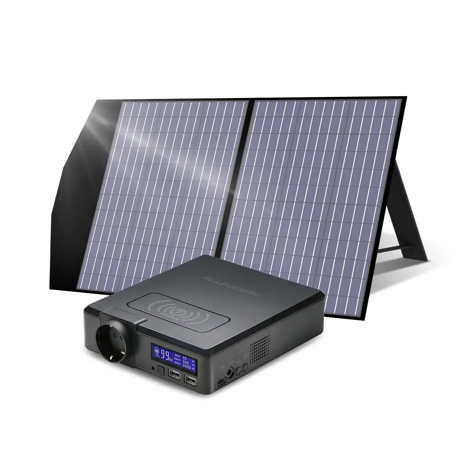 ALLPOWERS Zestaw Generatora Słonecznego 200W (S200+SP027 100W Panel Słoneczny) - ALLPOWERS PLALLPOWERS