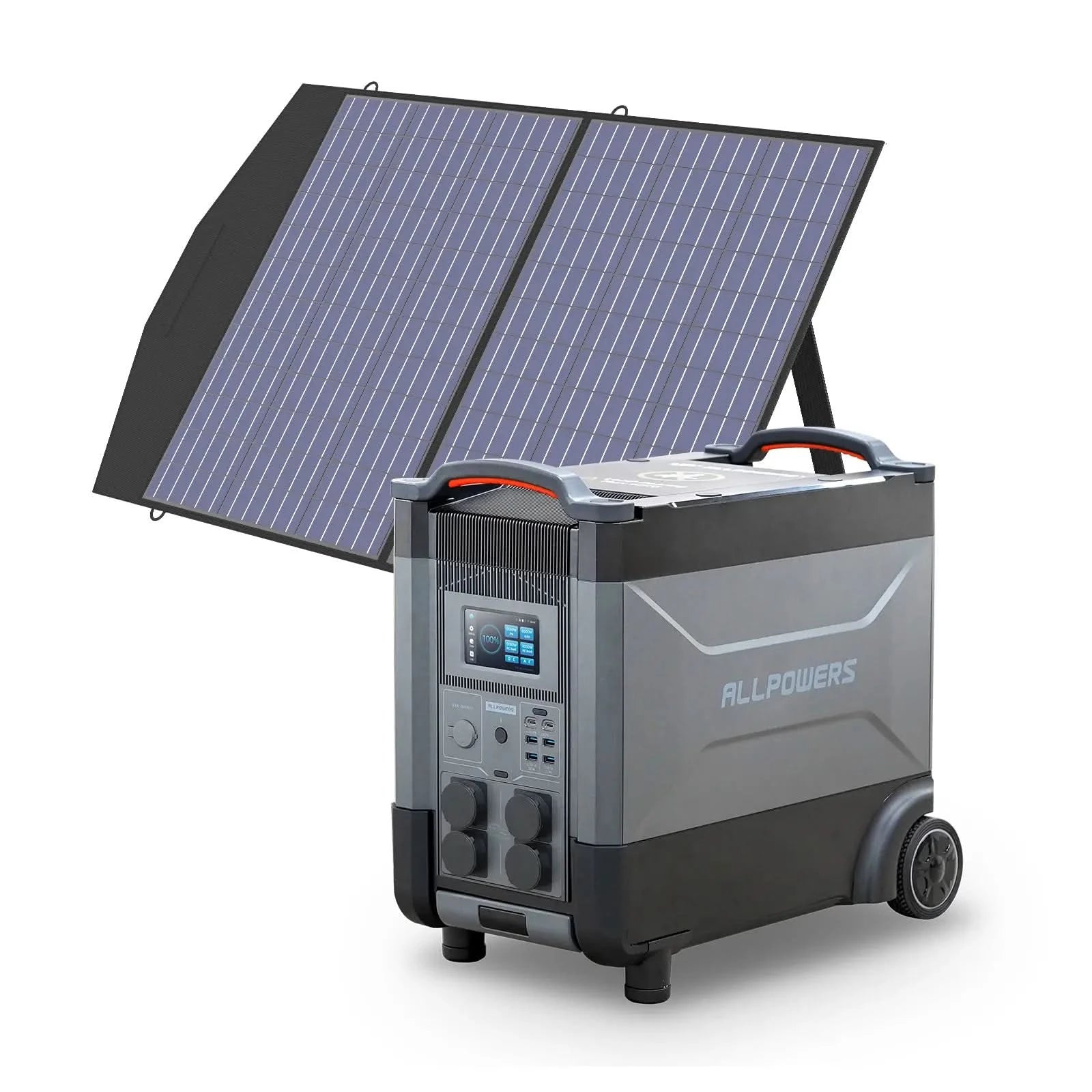 ALLPOWERS Zestaw Generatora Słonecznego 4000W(R4000+SP027 100W Panel Słoneczny) - ALLPOWERS PLALLPOWERS