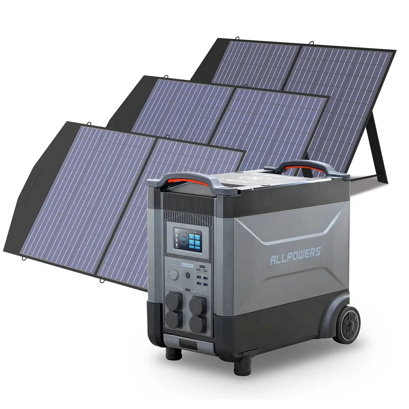 ALLPOWERS Zestaw Generatora Słonecznego 4000W(R4000+SP027 100W Panel Słoneczny) - ALLPOWERS PLALLPOWERS