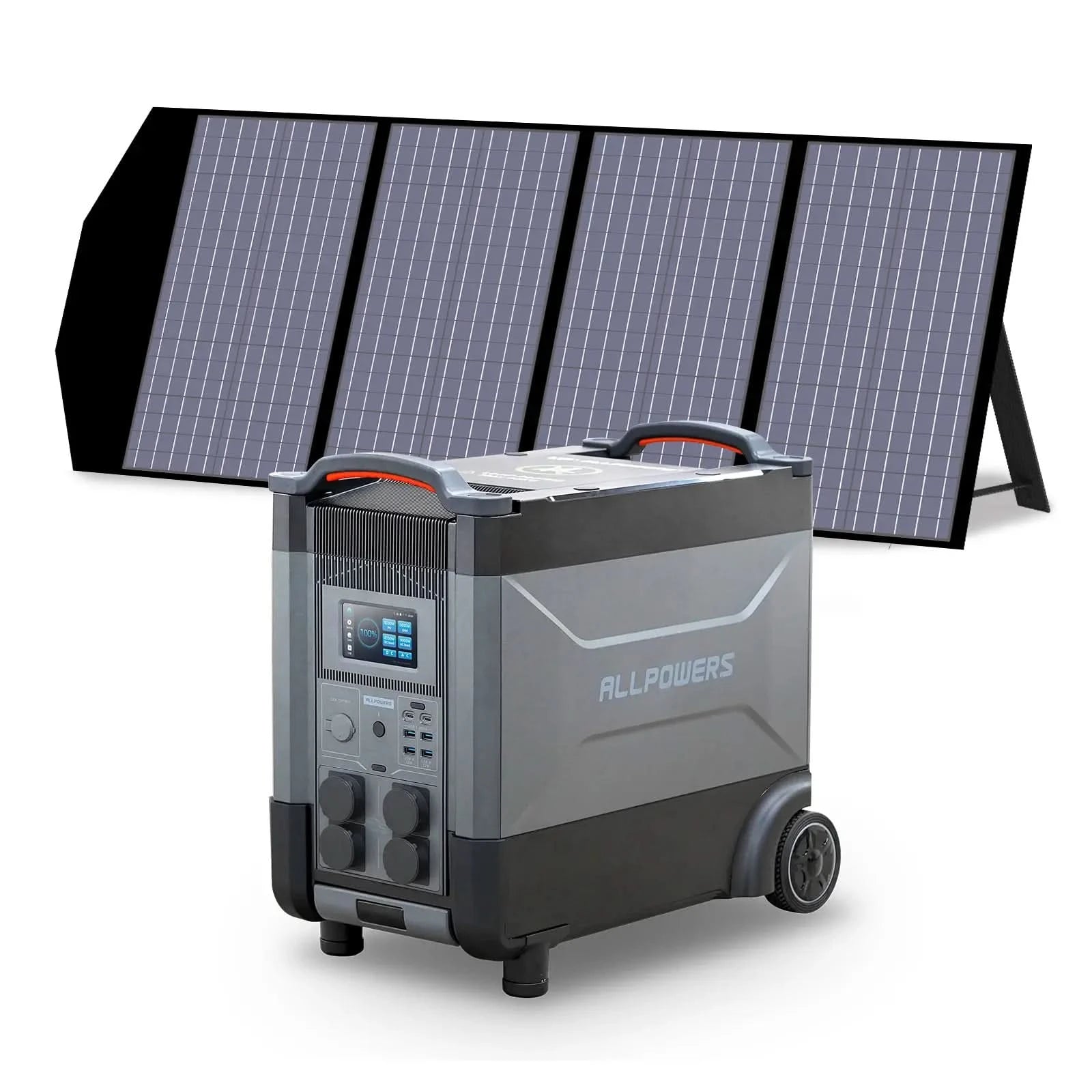 ALLPOWERS Zestaw Generatora Słonecznego 4000W (R4000 + SP029 140W Panel Słoneczny) - ALLPOWERS PLALLPOWERS