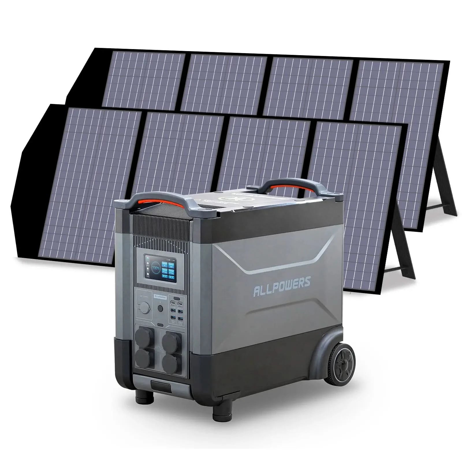 ALLPOWERS Zestaw Generatora Słonecznego 4000W (R4000 + SP029 140W Panel Słoneczny) - ALLPOWERS PLALLPOWERS