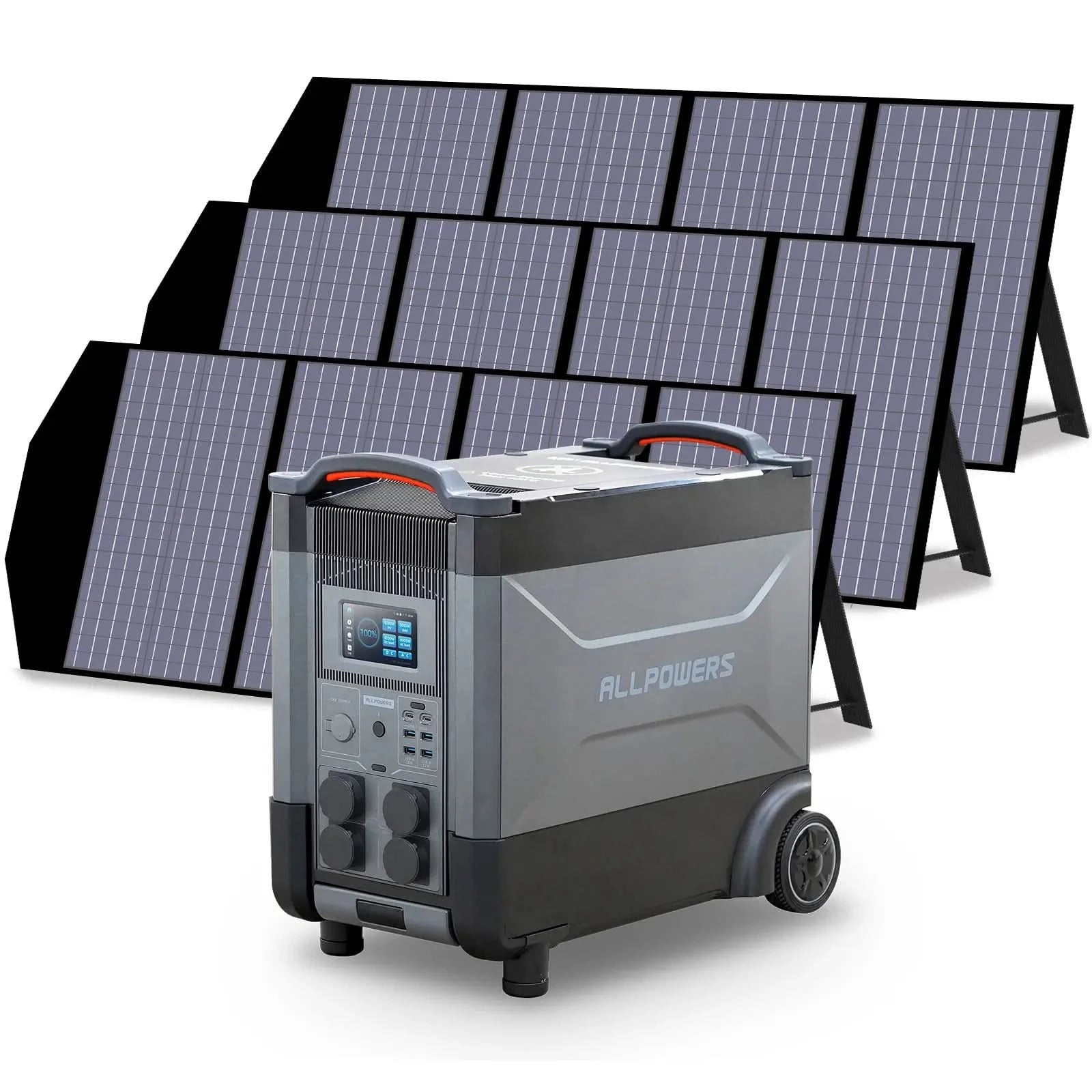 ALLPOWERS Zestaw Generatora Słonecznego 4000W (R4000 + SP029 140W Panel Słoneczny) - ALLPOWERS PLALLPOWERS