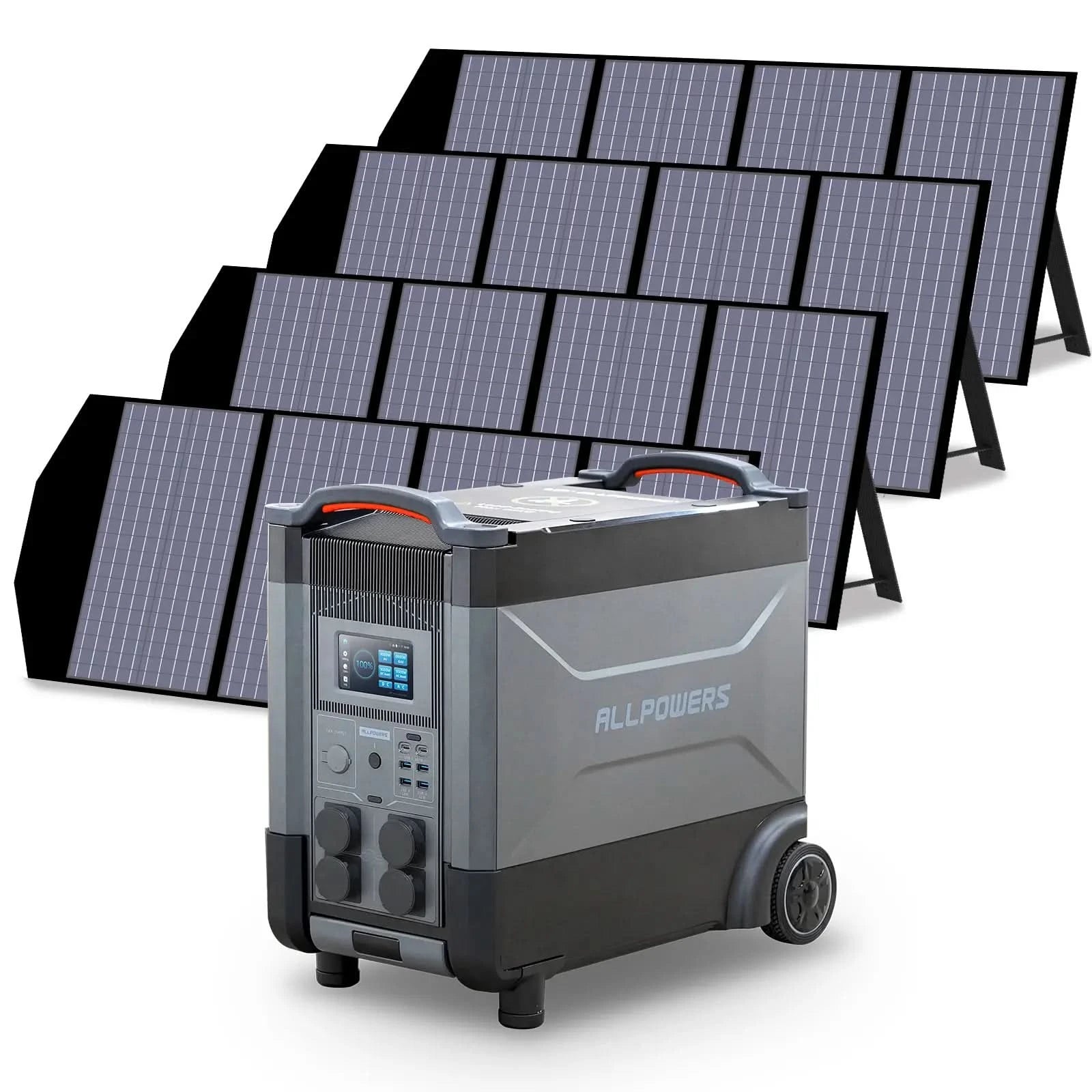 ALLPOWERS Zestaw Generatora Słonecznego 4000W (R4000 + SP029 140W Panel Słoneczny) - ALLPOWERS PLALLPOWERS