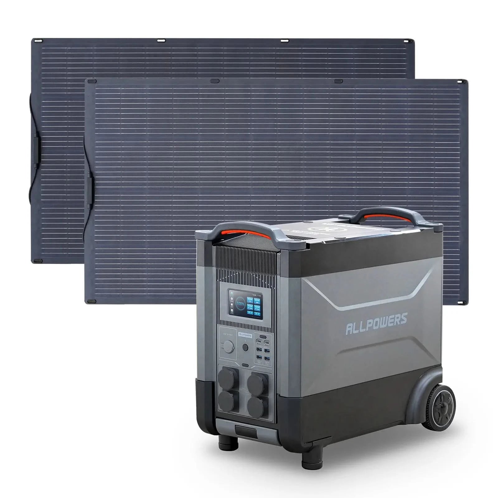 ALLPOWERS Zestaw Generatora Słonecznego 4000W(R4000+SF200 200W Elastyczny Panel Fotowoltaiczny) - ALLPOWERS PLALLPOWERS