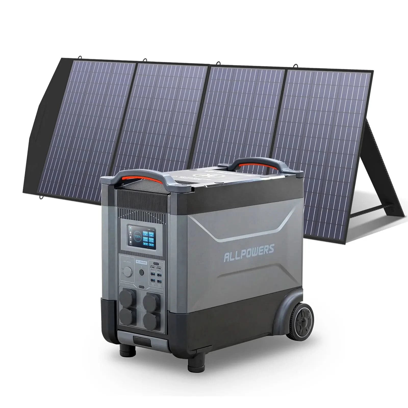 ALLPOWERS Zestaw Generatora Słonecznego 4000W (R4000+SP033 200W Panel Słoneczny) - ALLPOWERS PLALLPOWERS