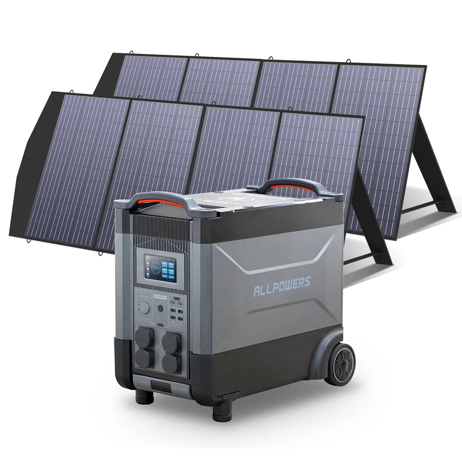 ALLPOWERS Zestaw Generatora Słonecznego 4000W (R4000+SP033 200W Panel Słoneczny) - ALLPOWERS PLALLPOWERS