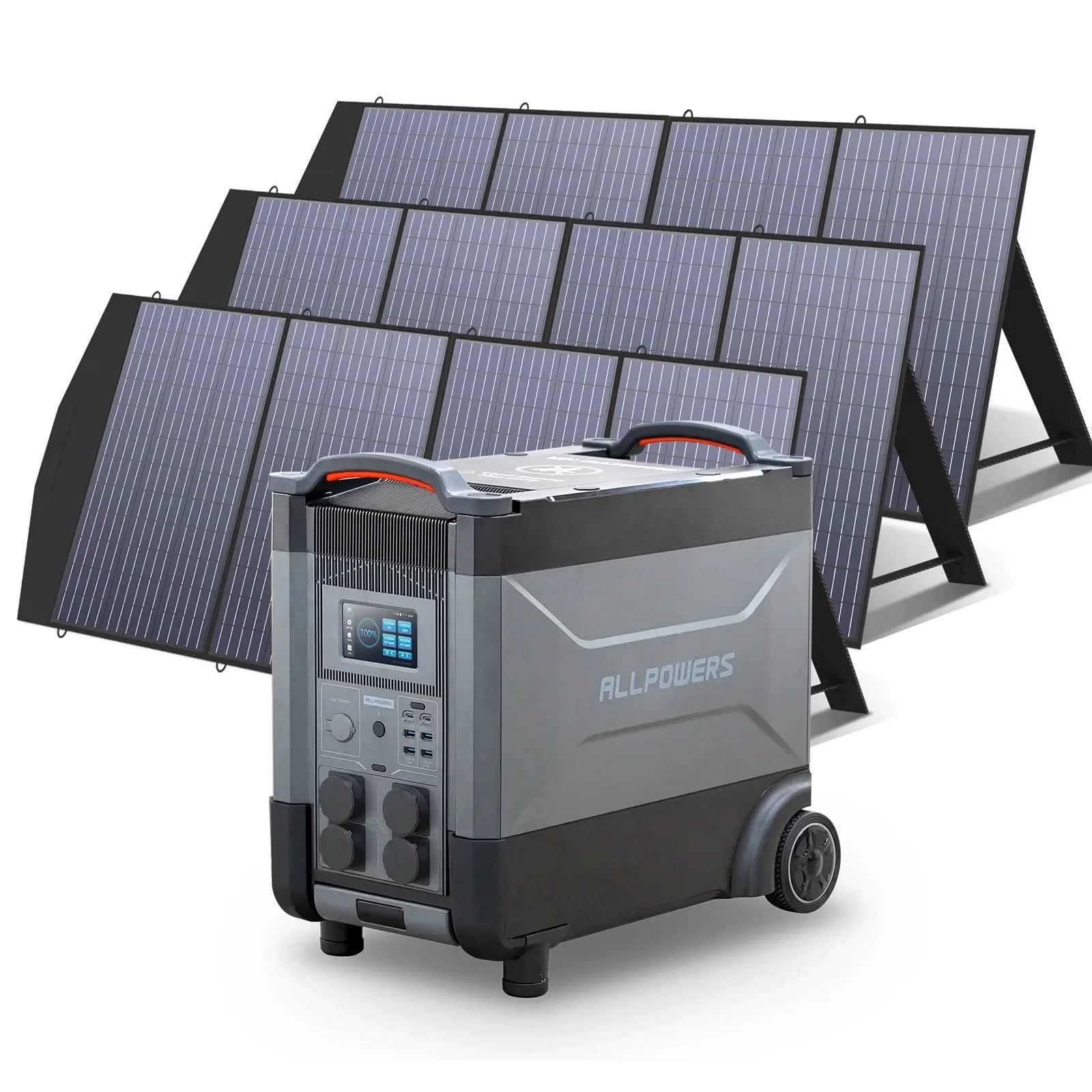 ALLPOWERS Zestaw Generatora Słonecznego 4000W (R4000+SP033 200W Panel Słoneczny) - ALLPOWERS PLALLPOWERS