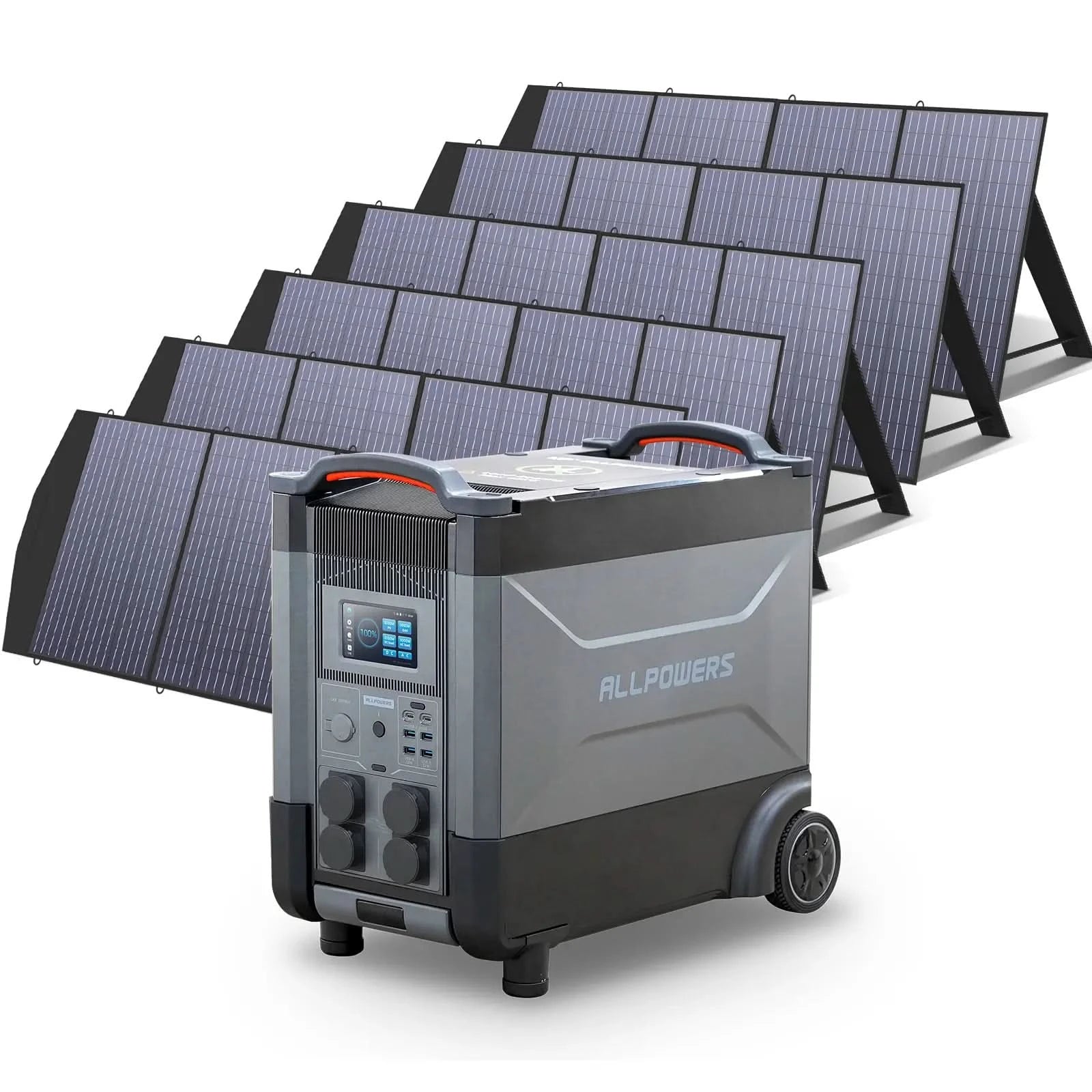 ALLPOWERS Zestaw Generatora Słonecznego 4000W (R4000+SP033 200W Panel Słoneczny) - ALLPOWERS PLALLPOWERS