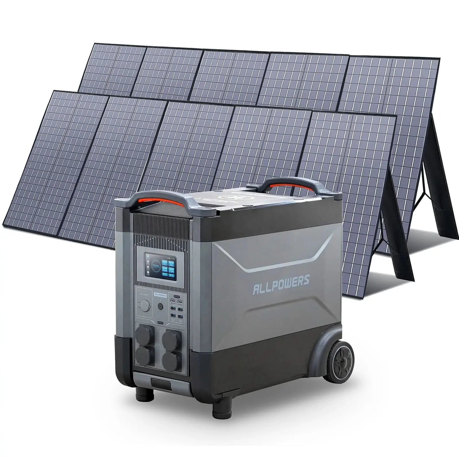 ALLPOWERS Zestaw Generatora Słonecznego 4000W (R4000 + SP037 400W Panele Fotowoltaiczne) - ALLPOWERS PLALLPOWERS