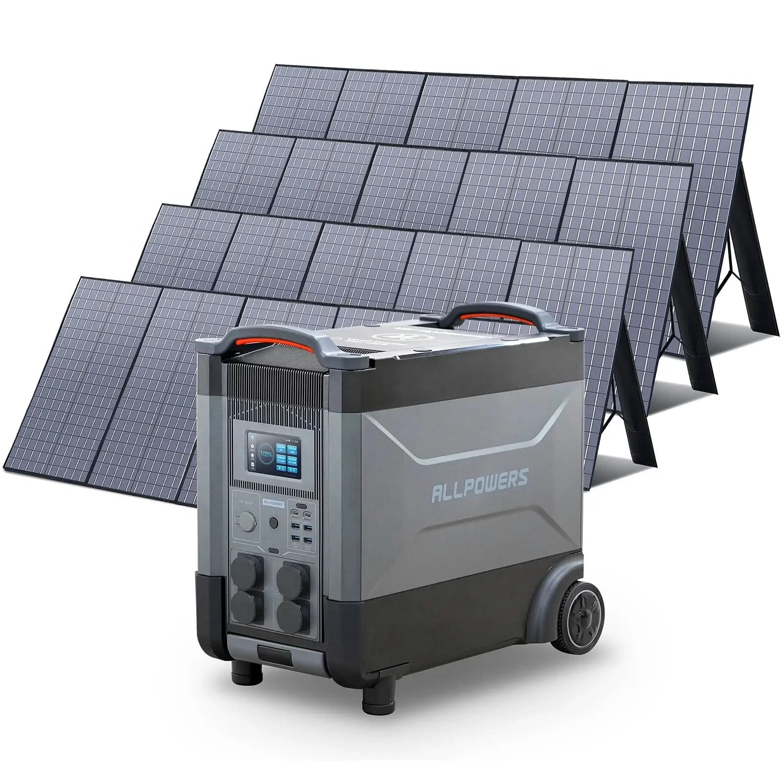 ALLPOWERS Zestaw Generatora Słonecznego 4000W (R4000 + SP037 400W Panele Fotowoltaiczne) - ALLPOWERS PLALLPOWERS