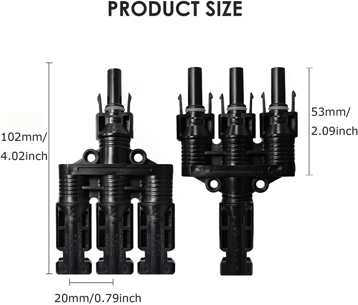 ALLPOWERS Złącza rozgałęźne Solar T do połączeń równoległych - ALLPOWERS PLALLPOWERS