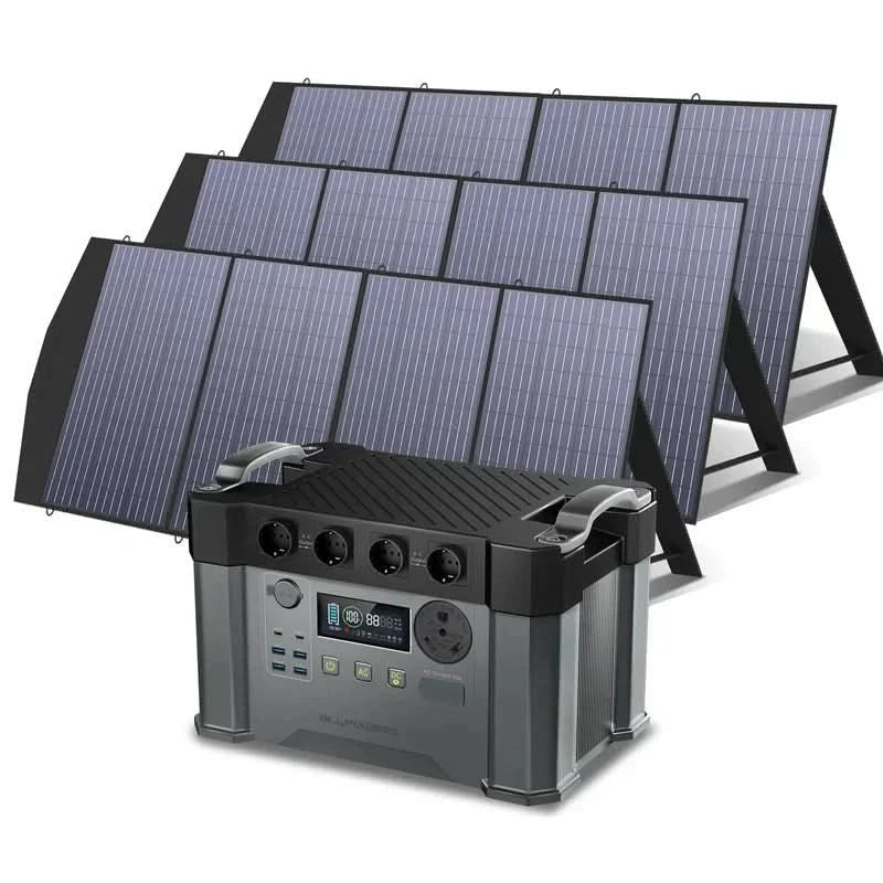 ALLPOWERS Zestaw Generatora Słonecznego 2400W (S2000 Pro+SP033 200W Panel Słoneczny) - ALLPOWERS PLALLPOWERS