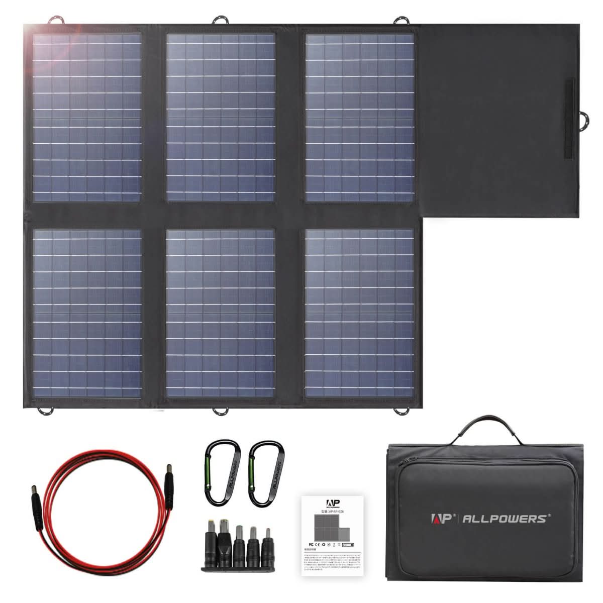 ALLPOWERS SP026 Panel Fotowoltaiczny Składany 60W - ALLPOWERS PLALLPOWERS