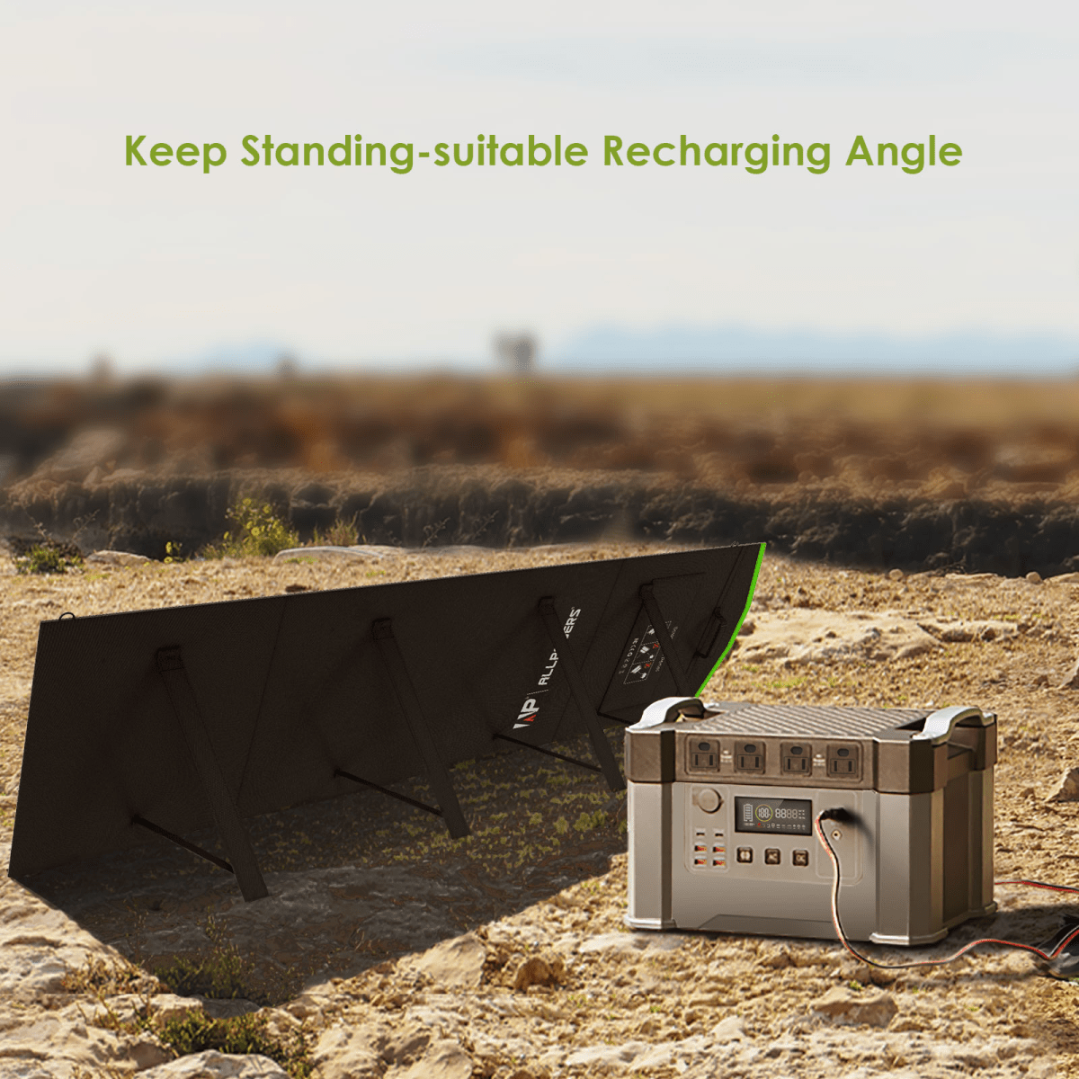 ALLPOWERS SP033 Przenośny Polikrystaliczny Panel Słoneczny 200W - ALLPOWERS PLALLPOWERS