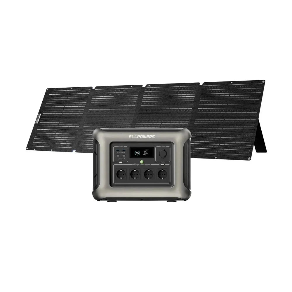 ALLPOWER R1500 1800W Zestaw (R1500+SOLAX SE200 200W IP 68 Panel Słoneczny)