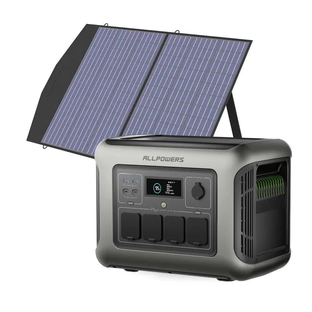 ALLPOWERS R1500 LITE Stacja Zasilania 1600W 1056Wh Akumulator LiFePO4
