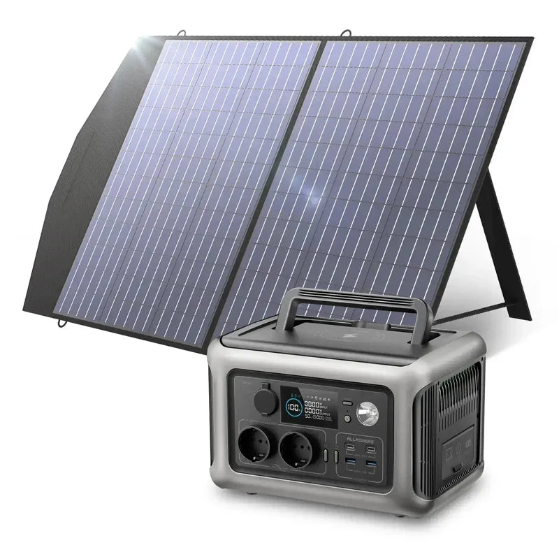 Przenośna Stacja Zasilania 600W 299Wh Akumulator LiFePO4 ALLPOWERS R600