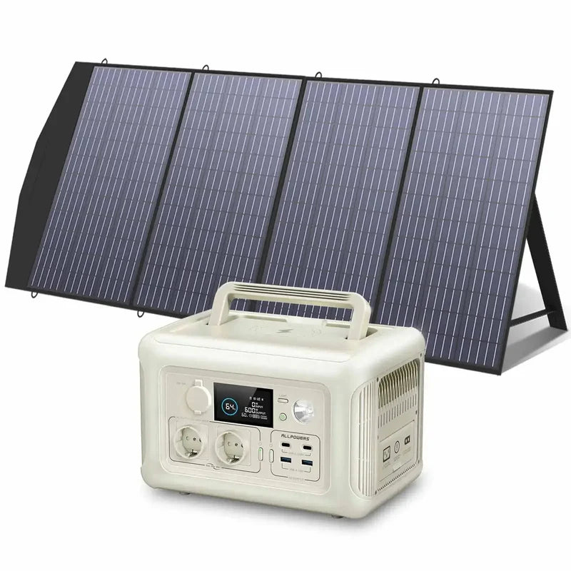 Przenośna Stacja Zasilania 600W 299Wh Akumulator LiFePO4 ALLPOWERS R600