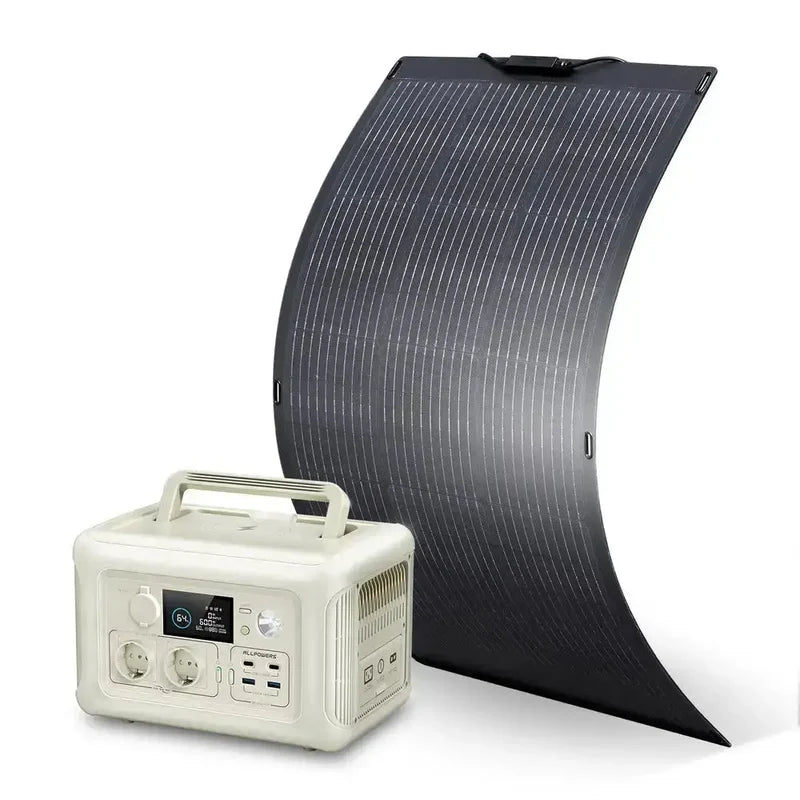 Przenośna Stacja Zasilania 600W 299Wh Akumulator LiFePO4 ALLPOWERS R600