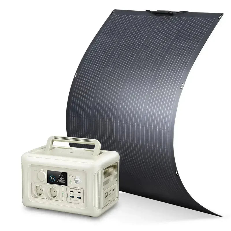 Przenośna Stacja Zasilania 600W 299Wh Akumulator LiFePO4 ALLPOWERS R600