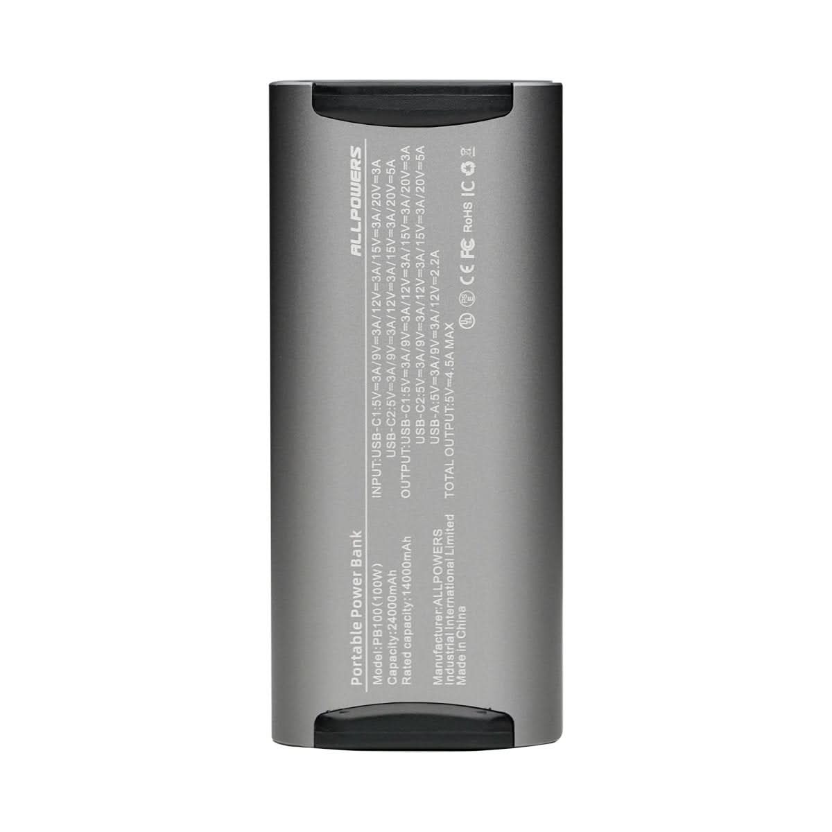 ALLPOWERS PB100 Przenośny Power Bank 100W 24000mAh - ALLPOWERS PLALLPOWERS