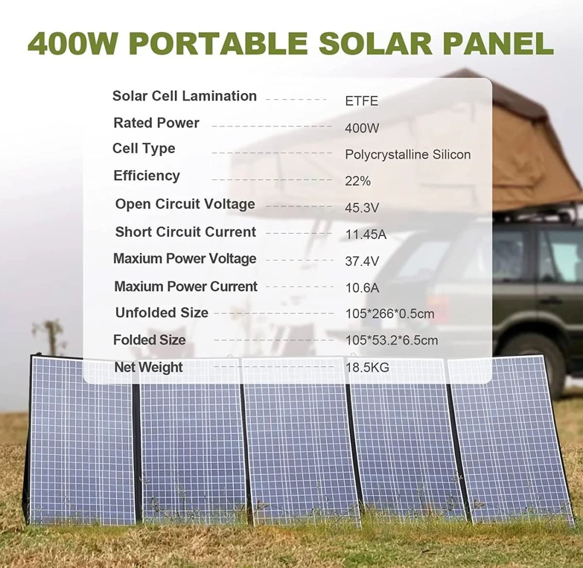 ALLPOWERS Zestaw Generatora Słonecznego 2400W(S2000 Pro+SP037 400W Panel Słoneczny) - ALLPOWERS PLALLPOWERS