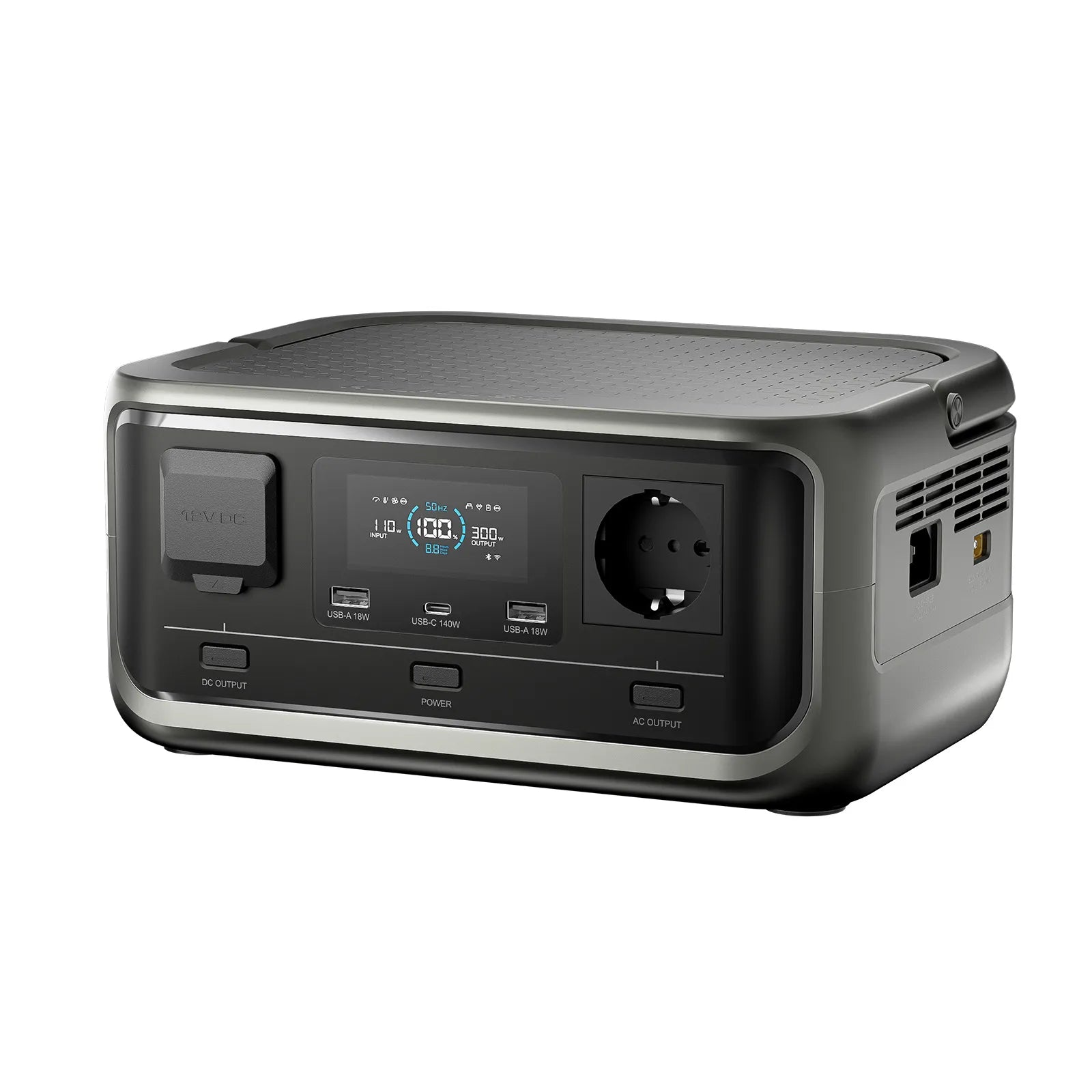 ALLPOWERS VOLIX P300 Przenośna Stacja Zasilania 300W 256Wh Akumulator LiFePO4