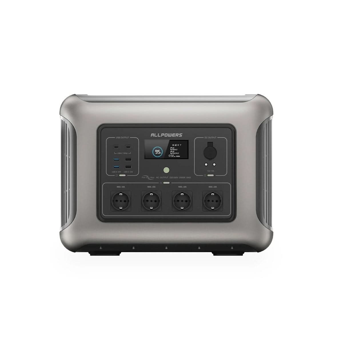 Przenośna Elektrownia 2500W 2016Wh Akumulator LiFeP04 ALLPOWERS R2500 - ALLPOWERS PLALLPOWERS
