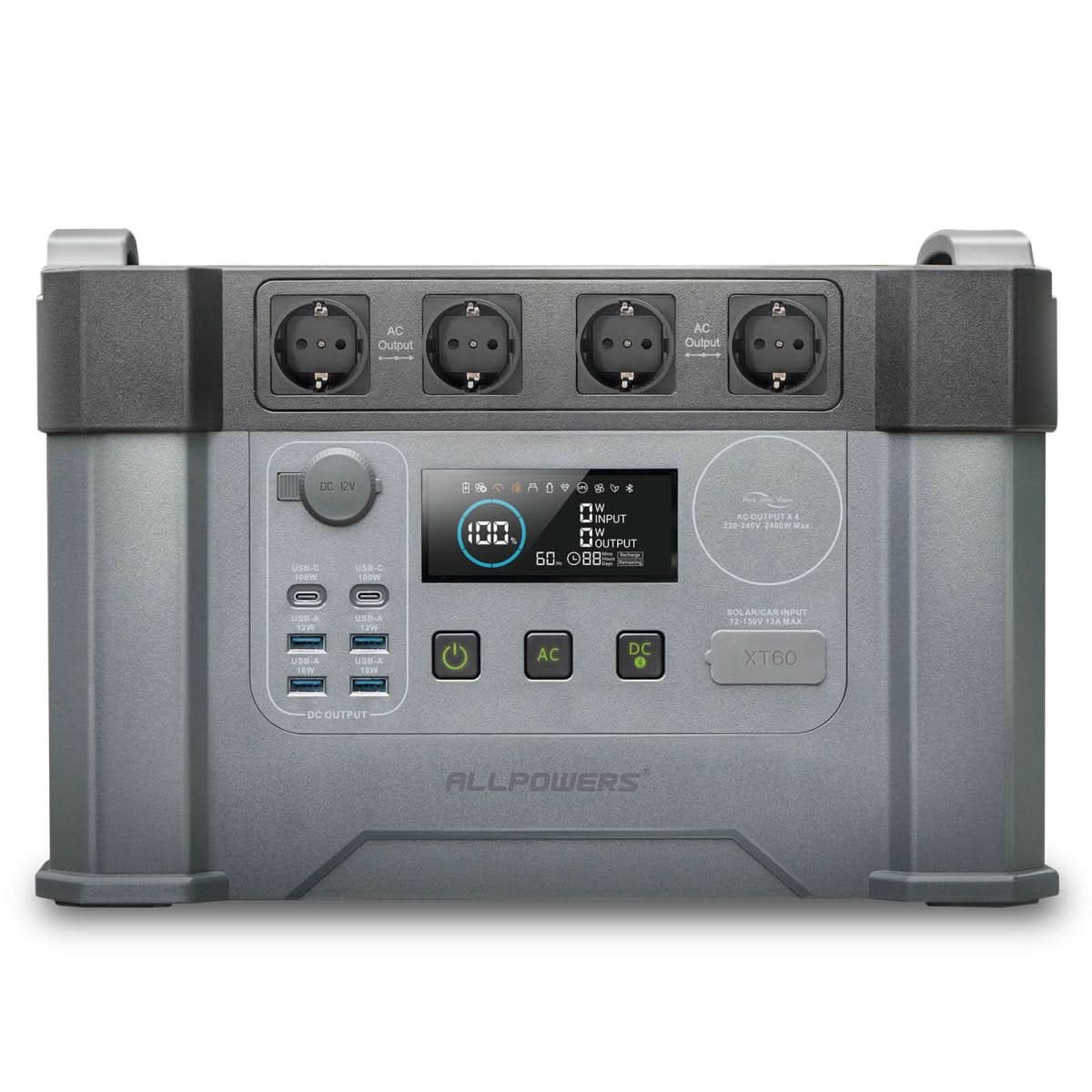 ALLPOWERS S2000 Pro Przenośna Stacja Zasilania 2400W 1451Wh - ALLPOWERS PLALLPOWERS