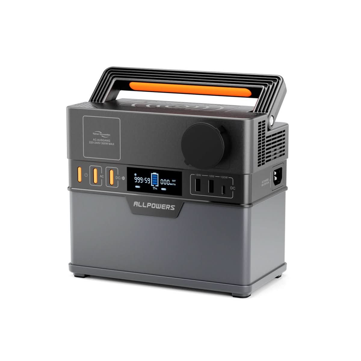 ALLPOWERS S300 Plus Przenośna Stacja Zasilania 300W 288Wh - ALLPOWERS PLALLPOWERS