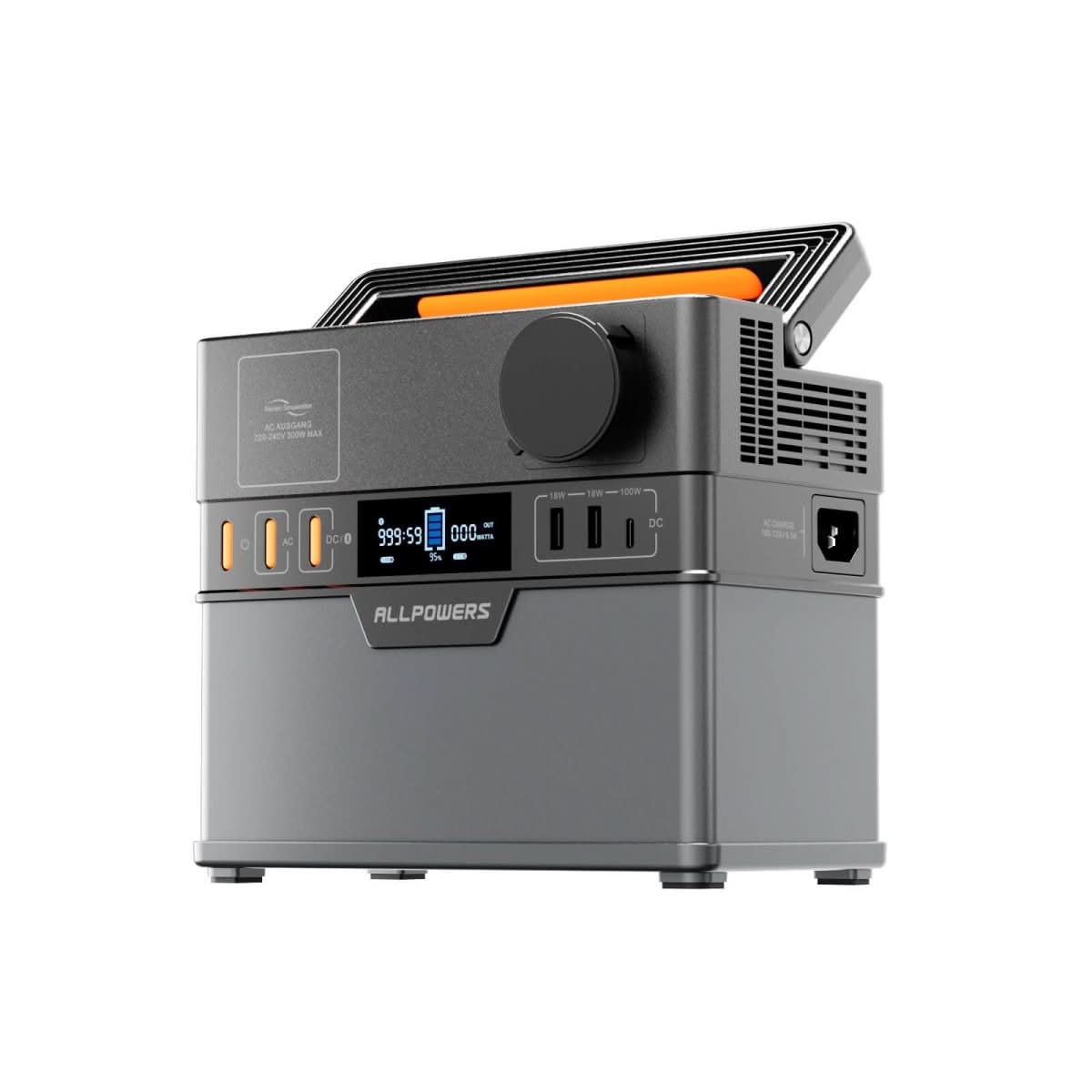 ALLPOWERS S300 Plus Przenośna Stacja Zasilania 300W 288Wh - ALLPOWERS PLALLPOWERS