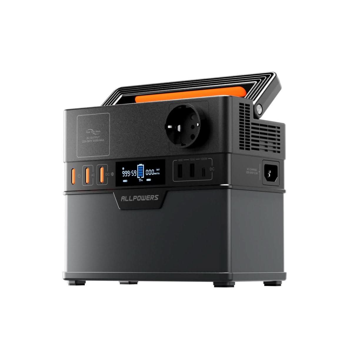 ALLPOWERS S300 Plus Przenośna Stacja Zasilania 300W 288Wh - ALLPOWERS PLALLPOWERS